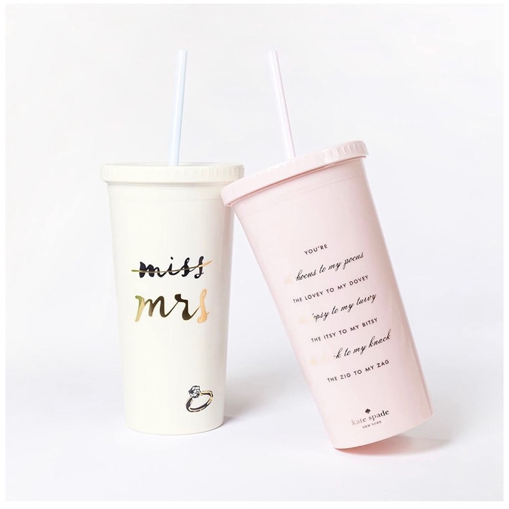 Kate Spade Bridesmaid Tumbler Cup - Picture 4 of 8